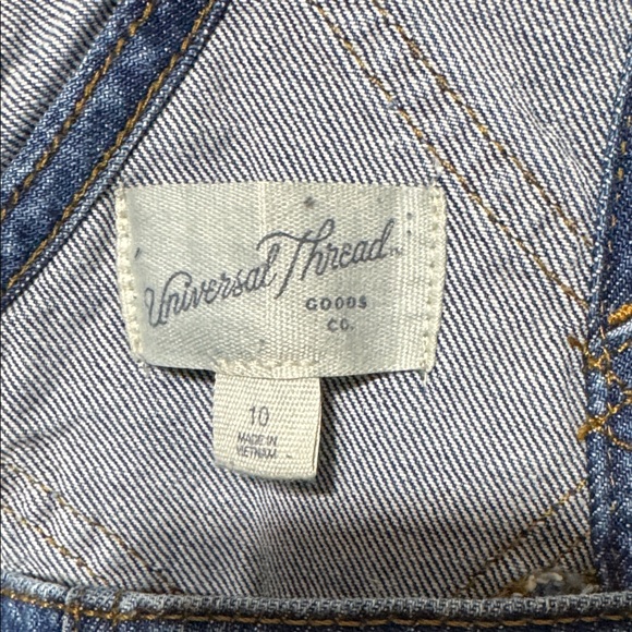 Universal Thread Blue Denim Overalls - Picture 2 of 8